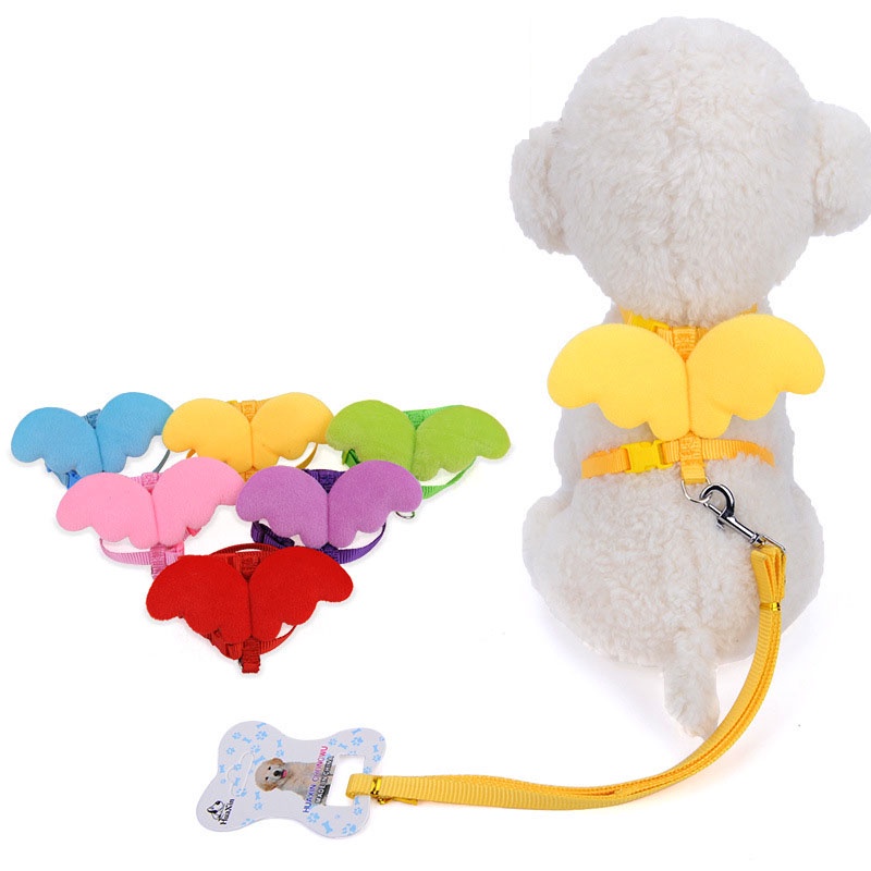 Dây Đeo CáNh Thiên ThầN Mini Cho Thú Cưng