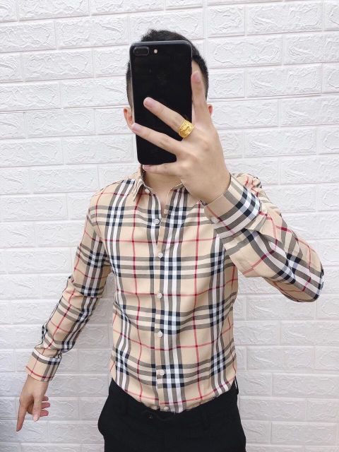 ( Hàng Cao Cấp ) Áo Sơ Mi Kẻ Nam BBR Cao Cấp - ARU SHOP2 | BigBuy360 - bigbuy360.vn