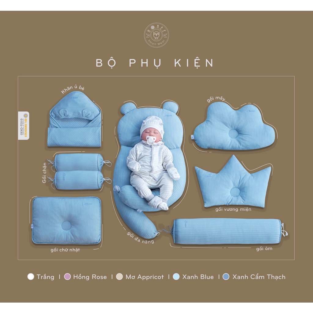 Bộ phụ kiện cho bé say giấc của H.R.N.E.E