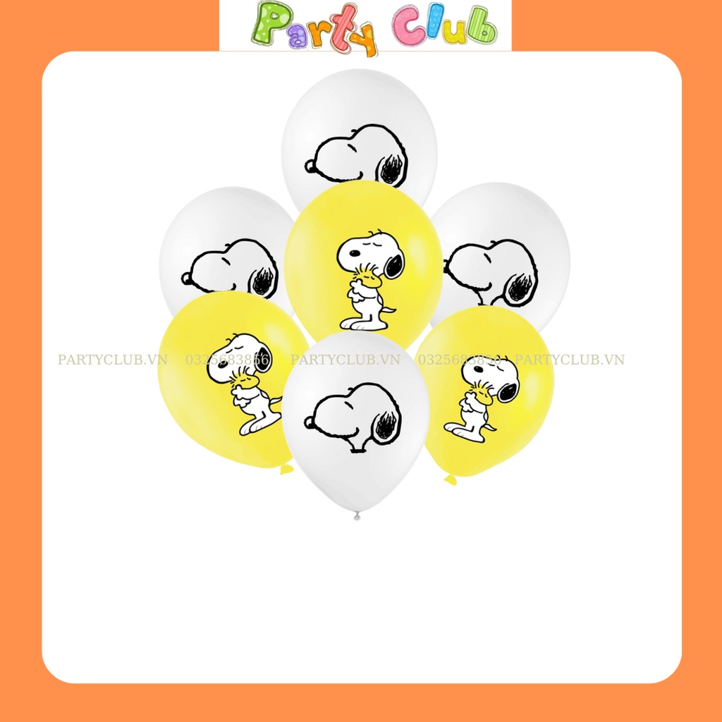 Bong bóng bay in hình chó trang trí sinh nhật cho bé