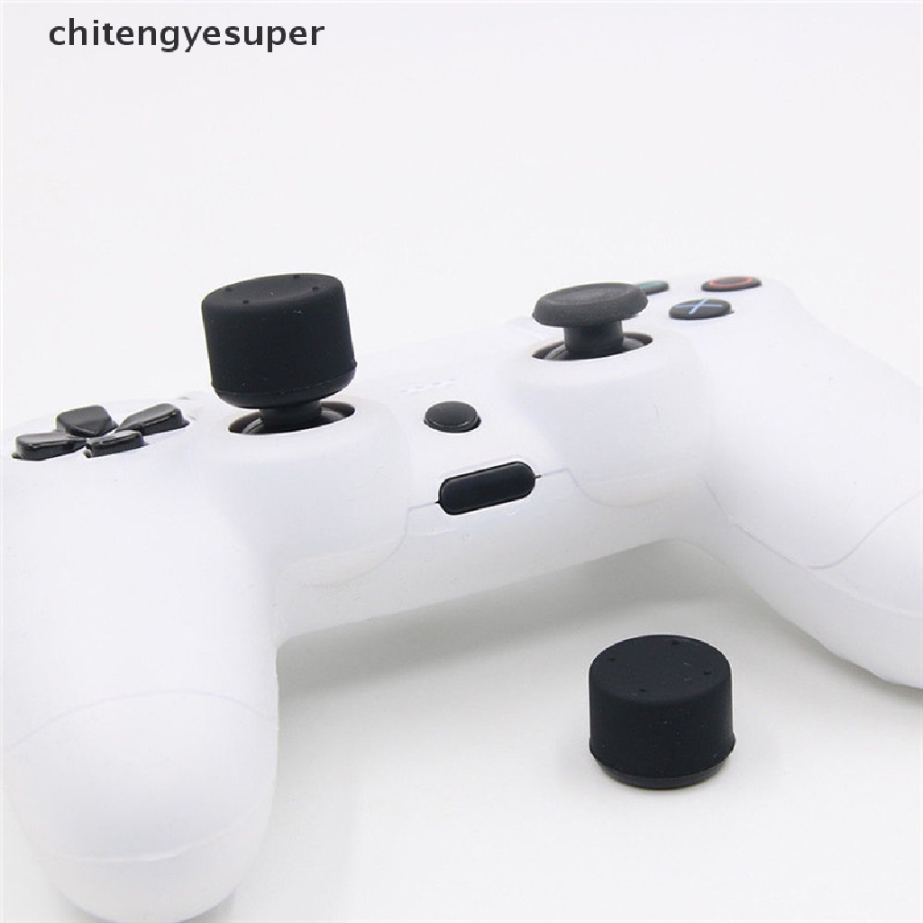 Set 8 NắP Silicone BảO Vệ NúT BấM Cho MáY PS4 &amp; Xbox One CGS
