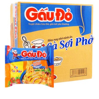 mì gấu đỏ sợi phở thùng 30 gói