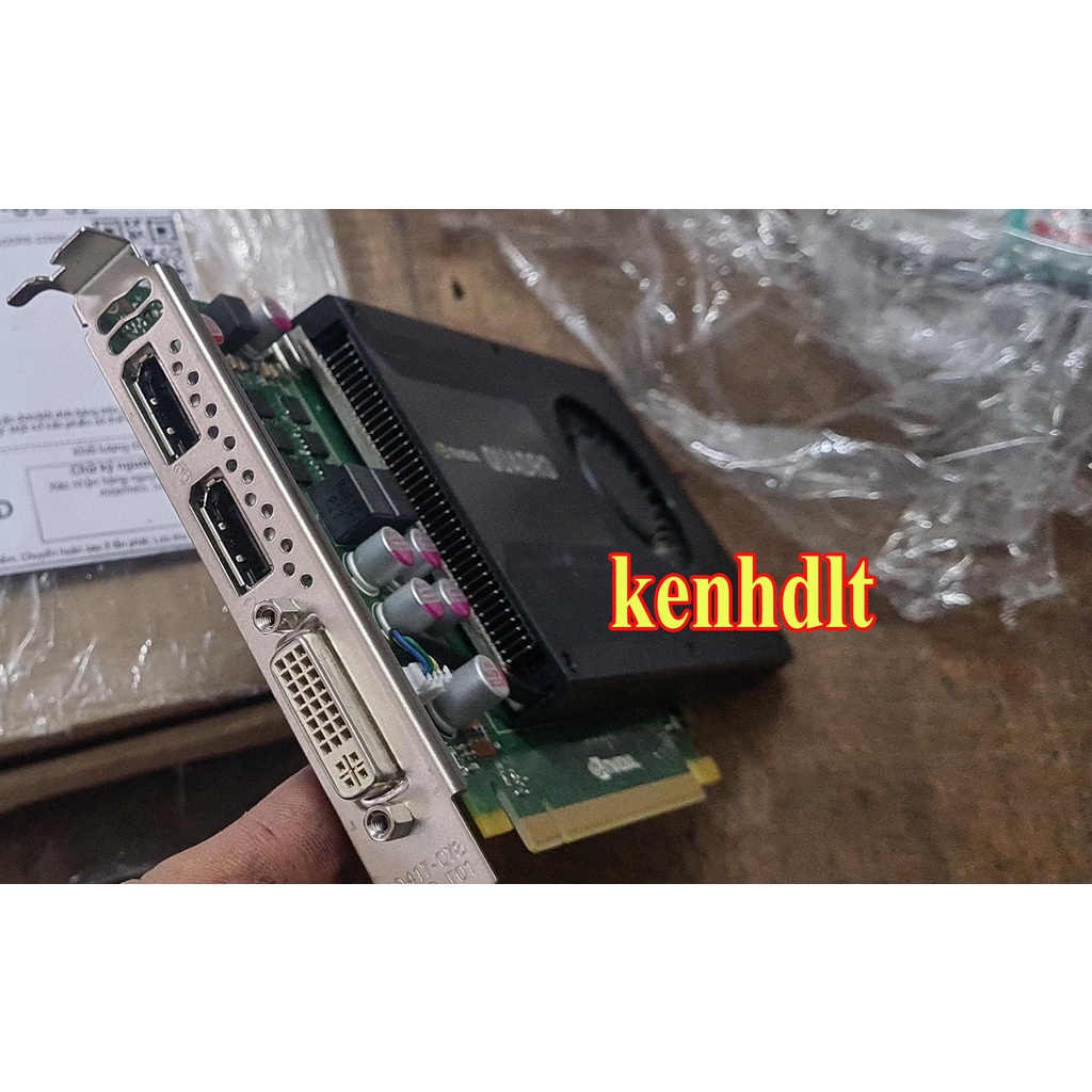 Cạc đồ họa Quadro K2000 2GB Dram5 128 Bit chơi được game LOL FIFA_ nhưng chơi PUBG PC hơi giật