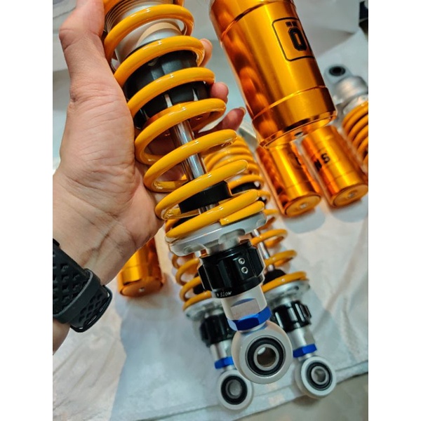 Phuộc Ohlins bình dầu 1:1 lắp Dr Wave RSX Angel Suviva Win Sirius Taurus Jupiter Caphe Axelo Galaxy...