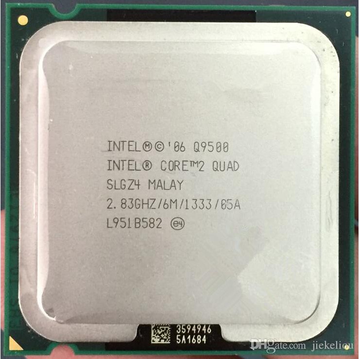 CPU Q9500 chip #Q9500 Quad core Q9500