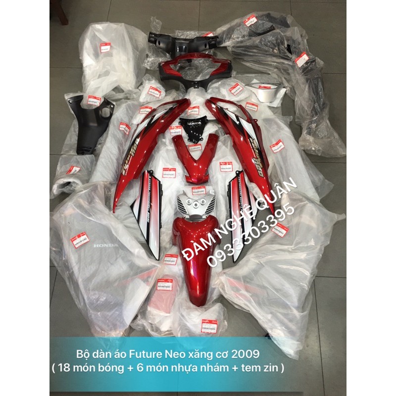 Bộ dàn áo Future Neo 2009 xăng cơ gồm 24 món  đủ màu zin hãng mới 100%