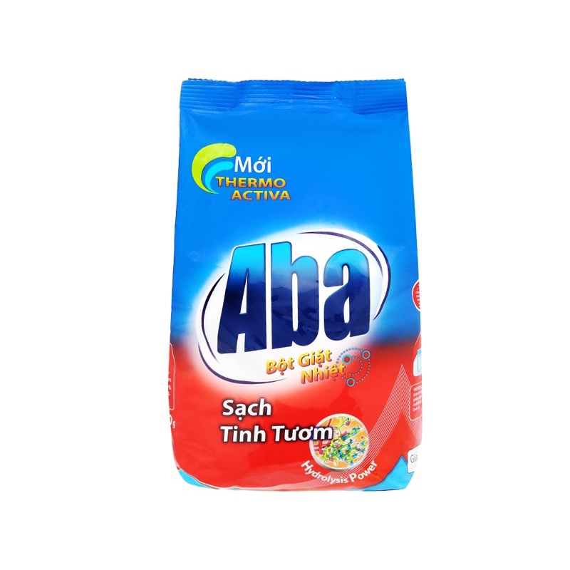 Bột giặt ABA sạch tinh tươm, giặt sạch mọi vết bẩn gói 400g - 800g
