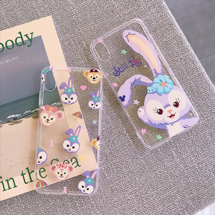 Ốp điện thoại hình thỏ cho iPhone 6/6plus/6s/6splus/7/7plus/8/8plus/x/xs/xr/xsmax/11/12/13/pro/max/plus/promax | BigBuy360 - bigbuy360.vn