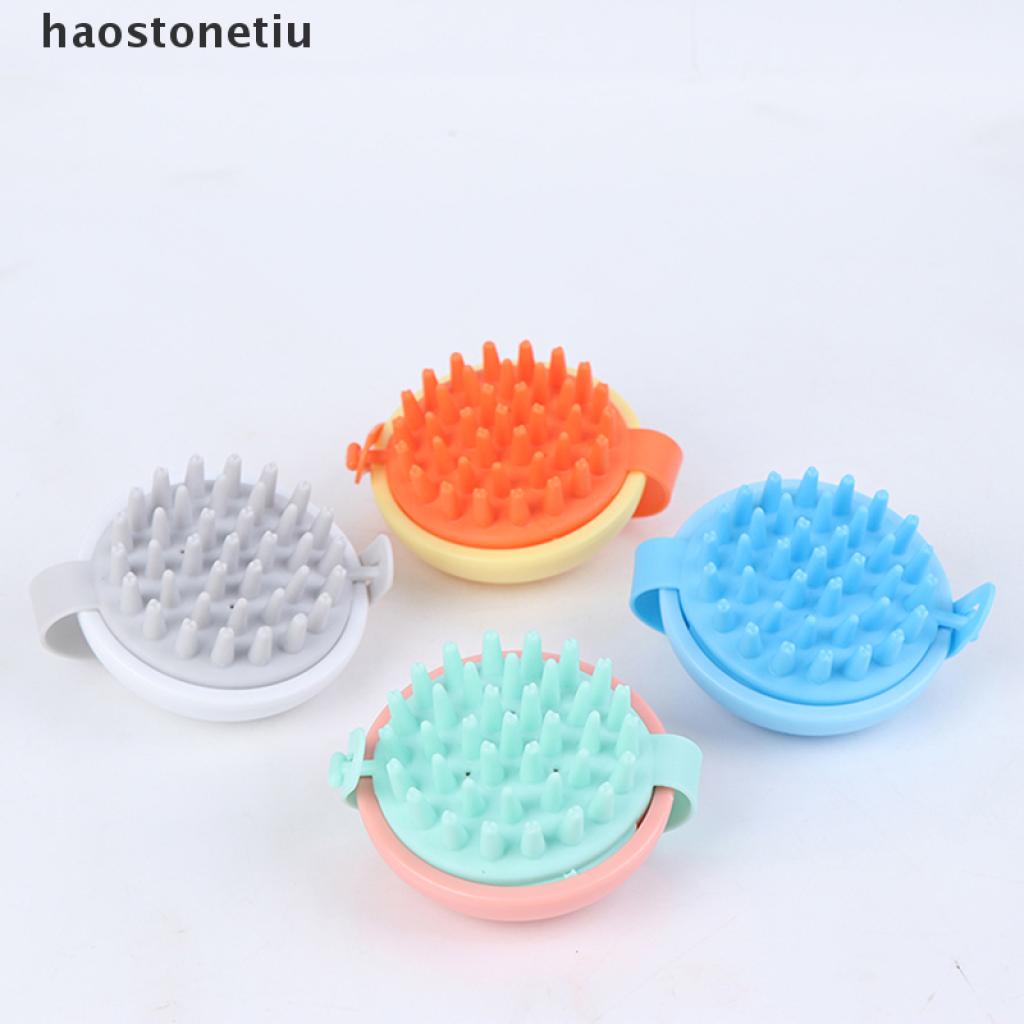 [Hàng mới về] Bàn chải tắm mát-xa da đầu thư giãn tiện dụng