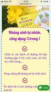 Tinh dầu tỏi Diệp Chi