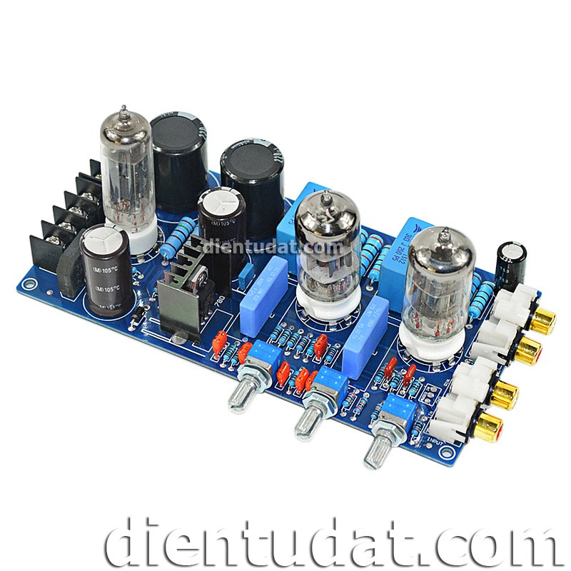 Mạch Pre-amp Âm Sắc 6N1 - 6Z4