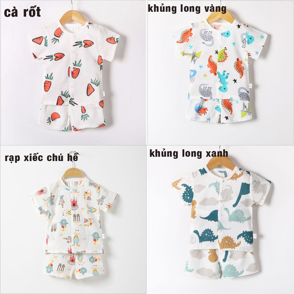 [S018] Set bộ cotton xô 9m-4t