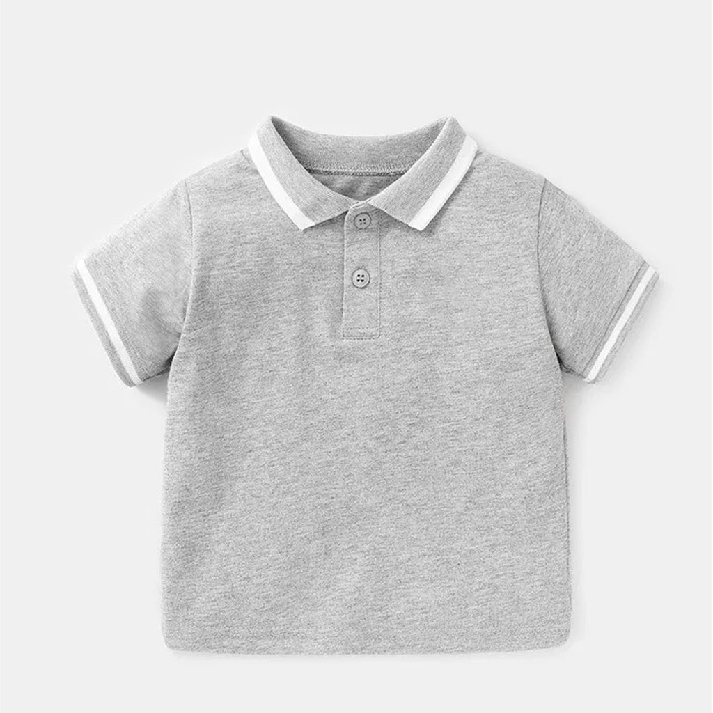 Áo Polo cho bé trai LILA KIDS, Áo cho bé chất cotton hàng cao cấp cho bé từ 10-25kg