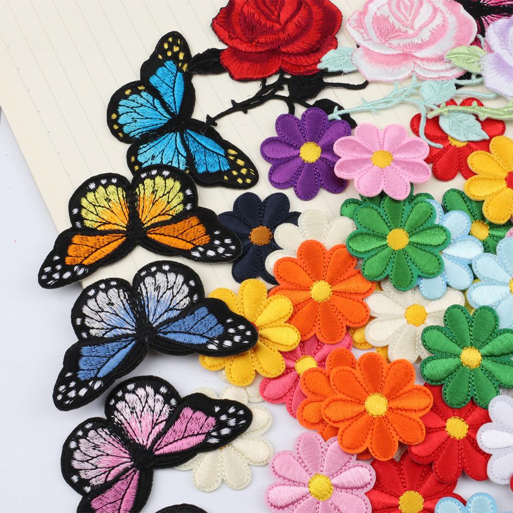 Miếng Vá Ủi Quần Áo Hình Bướm DIY