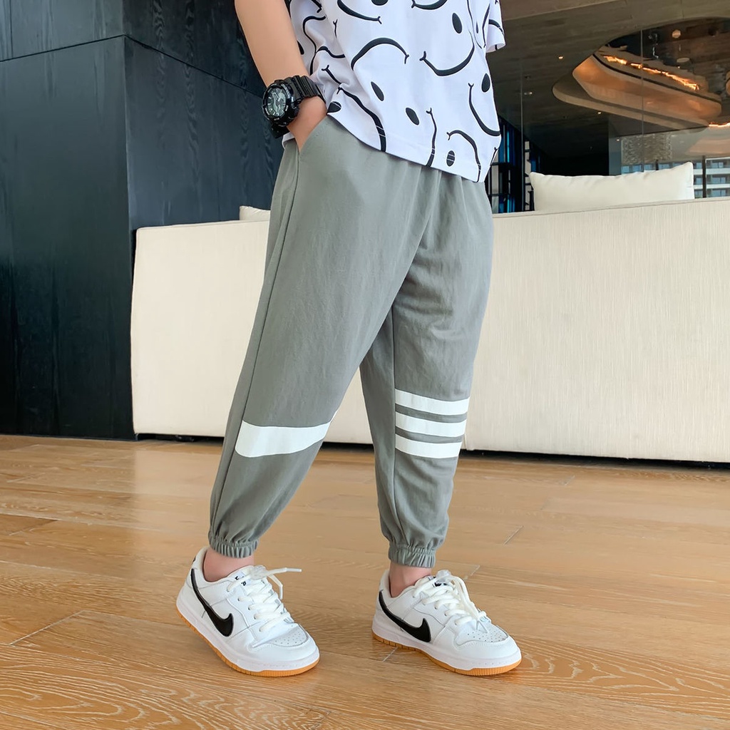 Quần Dài Dáng Rộng Chống Muỗi Phong Cách Mùa Hè Hàn Quốc Hàng Mới 2022 Thời Trang Mùa Hè Dành Cho Bé Trai
