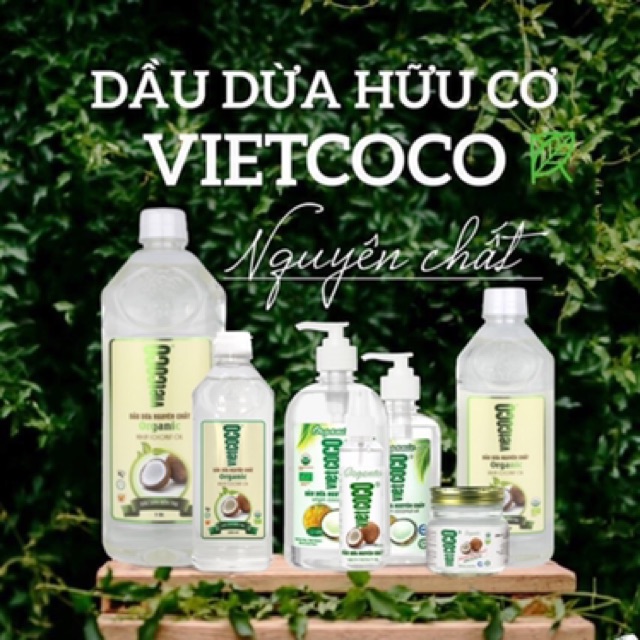 Dầu dừa ép lạnh Thương hiệu Vietcoco 1 lít | BigBuy360 - bigbuy360.vn