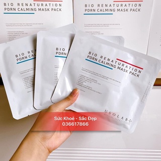 Usolab mặt nạ tái tạo da pdrn mask dna bào thai cá hồi
