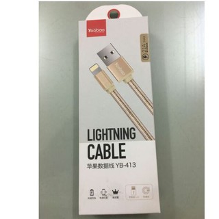 Dây sạc yoobao cho iphone 5/6/7/8/7 plus/8plus