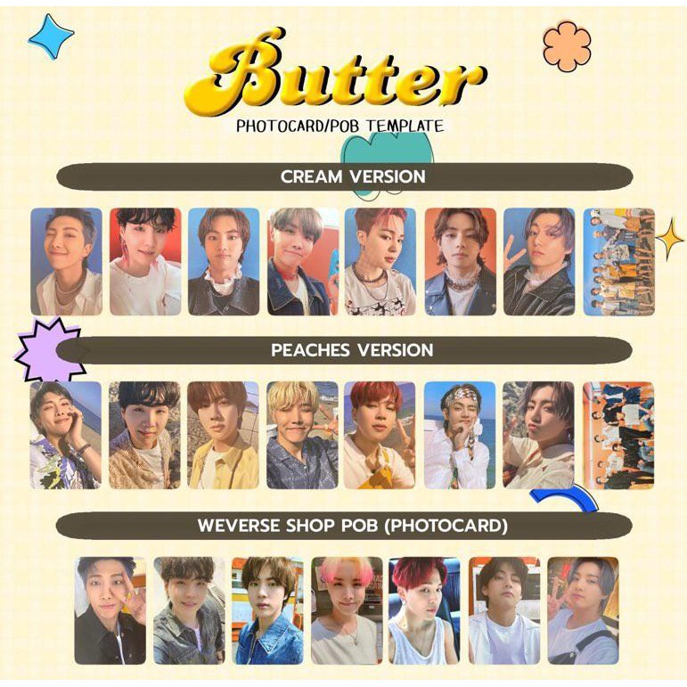 [Mã ICB1219 giảm 25% đơn 50K] Bộ ảnh UNOFFICIAL album Butter - BTS