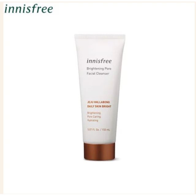 Sữa Rửa Mặt Trắng Da Se Khít Lỗ Chân Lông Innisfree Brightening Pore Facial Cleanser ( Mẫu Mới )