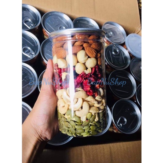 Mix 5 Loại Hạt Dinh Dưỡng 500g (macca, óc chó đỏ, hạt điều, hạt bí, hạnh nhân)