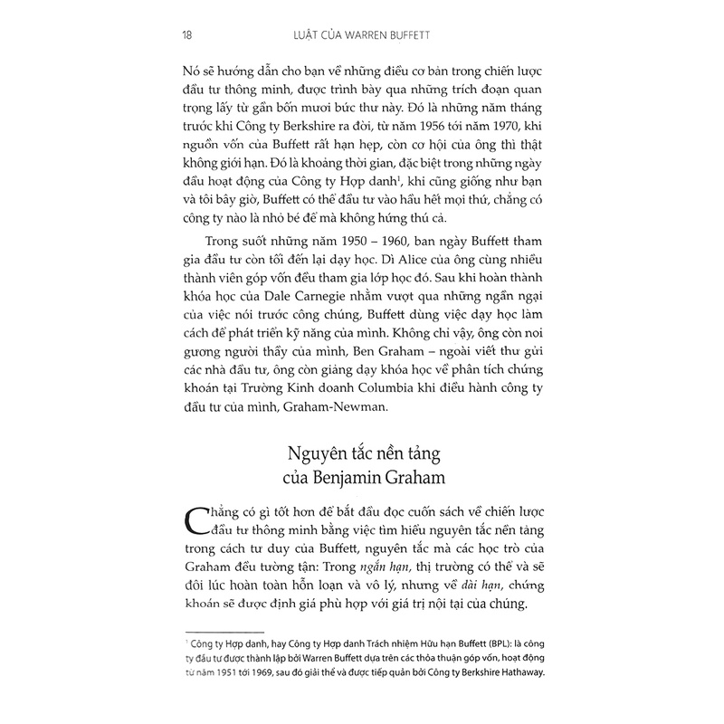 Sách Luật Của Warren Buffett (Thái Hà)