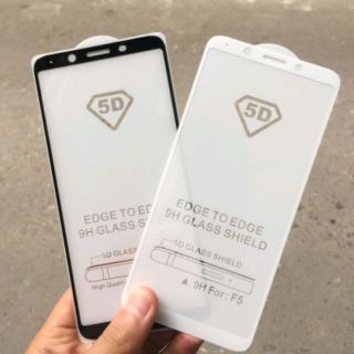 Dán kính cường lực 5D Oppo A71 - Full keo màn hình cao cấp