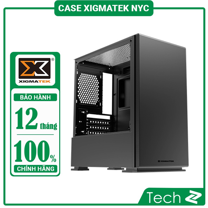 Vỏ case Xigmatek NYC (No Fan, Micro-ATX, ITX)