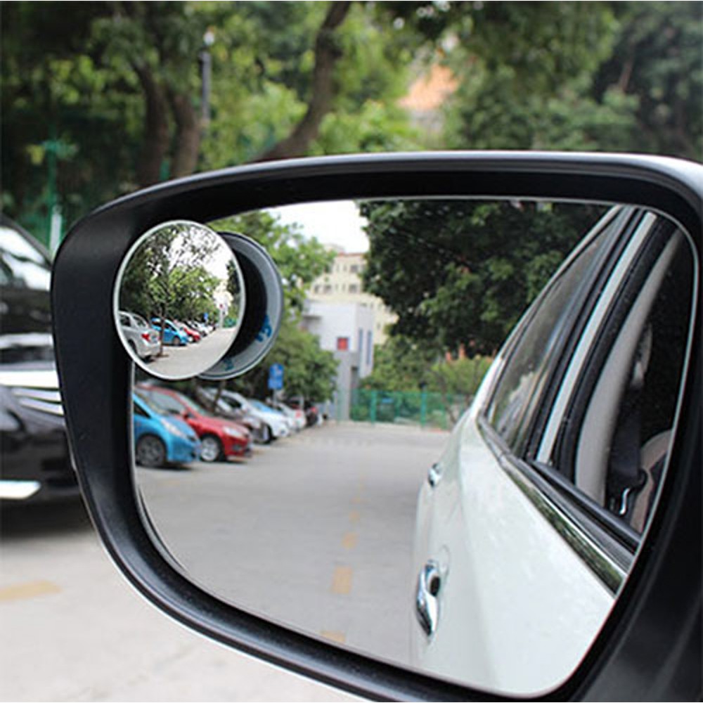Gương cầu lồi ô tô 360 độ gắn kính chiếu hậu, hỗ trợ tầm nhìn góc rộng, có thể xoay 360 độ dùng cho xe hơi