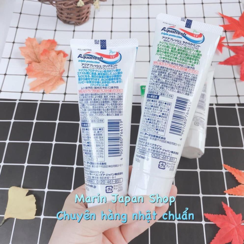 (Sale)Kem đánh răng Aquafresh chính hãng Nhật Bản