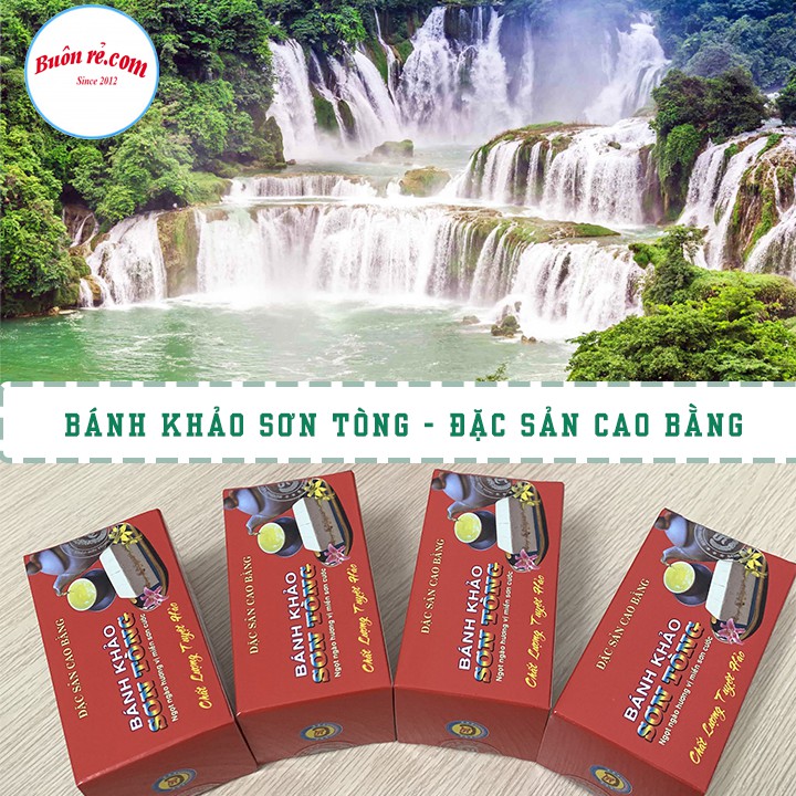 (Mẫu mới) Hộp 1 phong Bánh khảo Sơn Tòng - đậm đà hương vị Cao Bằng Buôn Rẻ 00025