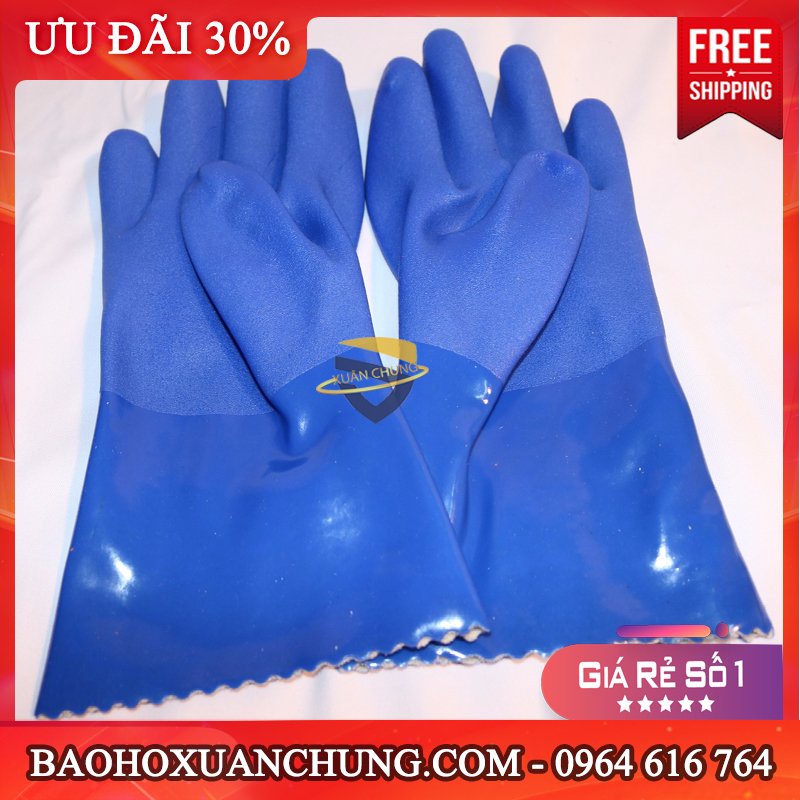 Găng tay cao su chống dầu 806, Găng tay đa năng chống hóa chất, chịu lạnh