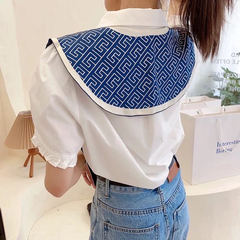 Khăn choàng cổ chifon khan che vai che năng Khăn phụ kiện cá tính phong cách