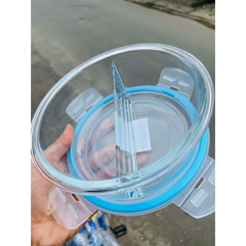 Hộp Thuỷ Tinh 900ml Chia Ngăn