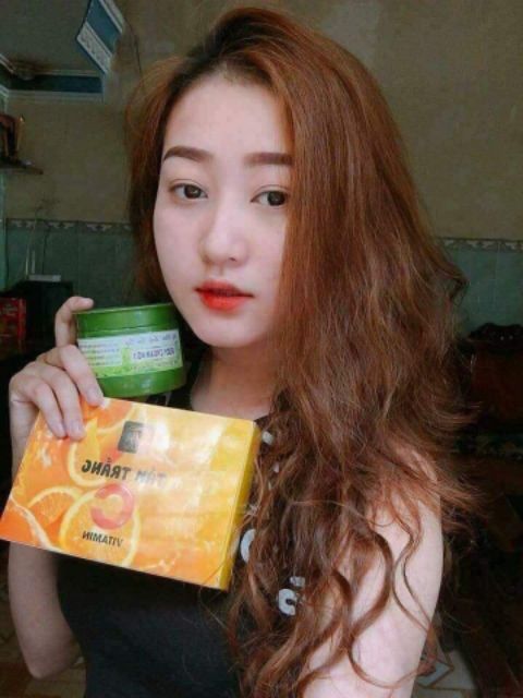 TẮM TRẮNG CAM Vitamin C