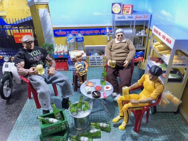 Mô hình đồ chơi thùng nước 1/12