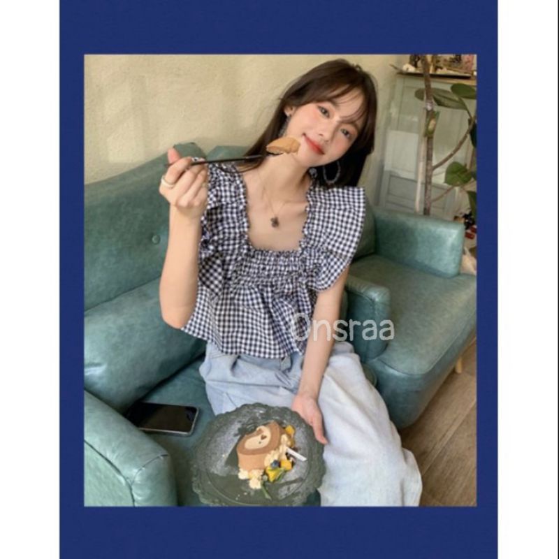 ❣️ÁO CARO NHÚN XINH ƠI LÀ XINH❣️