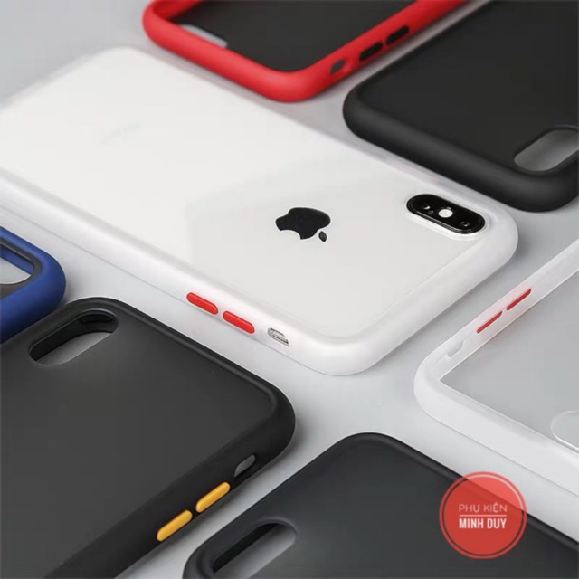 Ốp TOTU nhám chống Sock, chống bám vân tay cho iphone 7plus/8plus X/Xs và Xs Max