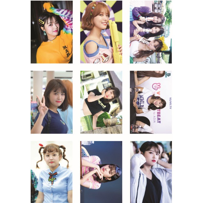Lomo card 36 ảnh thành viên MOMOLAND - AHIN