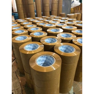 1 cuộn Băng keo đóng hàng, băng keo dán thùng carton, gói hàng 100YA