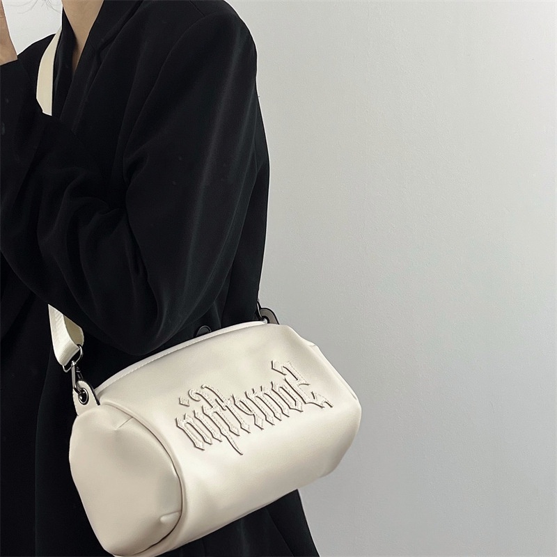 Túi Đeo Chéo Màu Trơn Thêu Chữ Phong Cách Gothic Thời Trang Mới 2022 Gylb1621