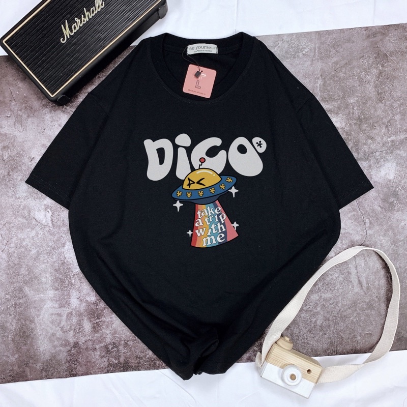 Áo thun DICO đĩa bay unisex nhiều màu đủ size