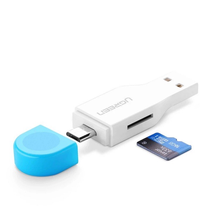 UGREEN - 30358 Universal USB 2.0 OTG Card Reader for Micro SD/TFFlash Memory Card - Intl
