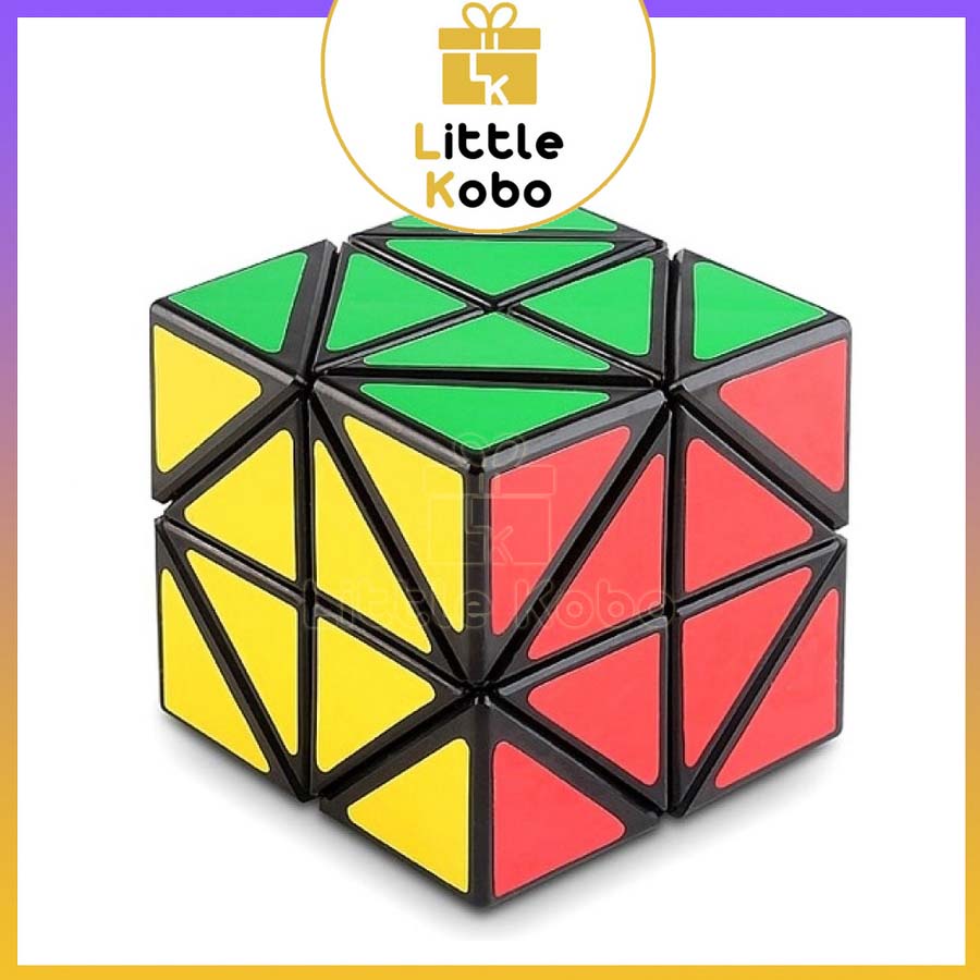 Rubik LanLan Helicopter Cube Rubic Biến Thể Đồ Chơi Trí Tuệ Trẻ Em Phát Triển Tư Duy 3x3x3 Thông Minh - Little Kobo