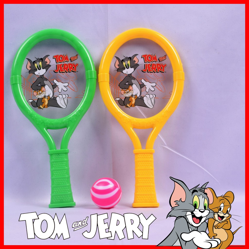 Mua 1 Tặng 1! Vợt Tennis In Hình Tom & Jerry