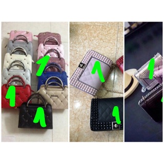 Combo 6sp túi hộp có dây đeo vai