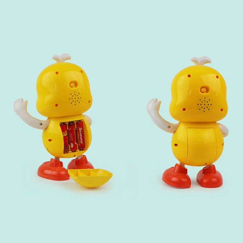 Đồ Chơi Vịt Điện Tử Có Đèn LED Và Nhạc Dành Cho Trẻ Em