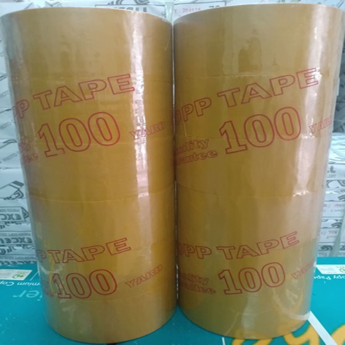 [GIÁ SỐC]-Băng keo 100yard 1,1kg dán thùng-siêu dính-Lõi Siêu Mỏng