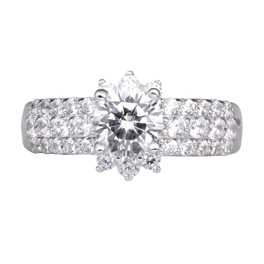 Nhẫn Bạc đính đá CZ PNJSilver XMXMK000143