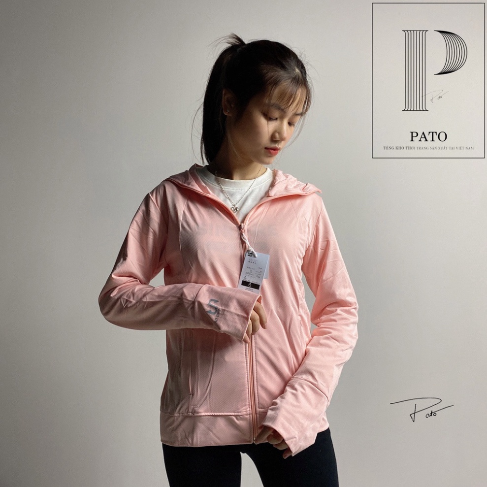 Áo chống nắng nữ thông hơi có size to chất vải kim cương siêu mát chống tia UV (ảnh shop chụp)